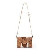 Copper Charm Hand Tooled Bag