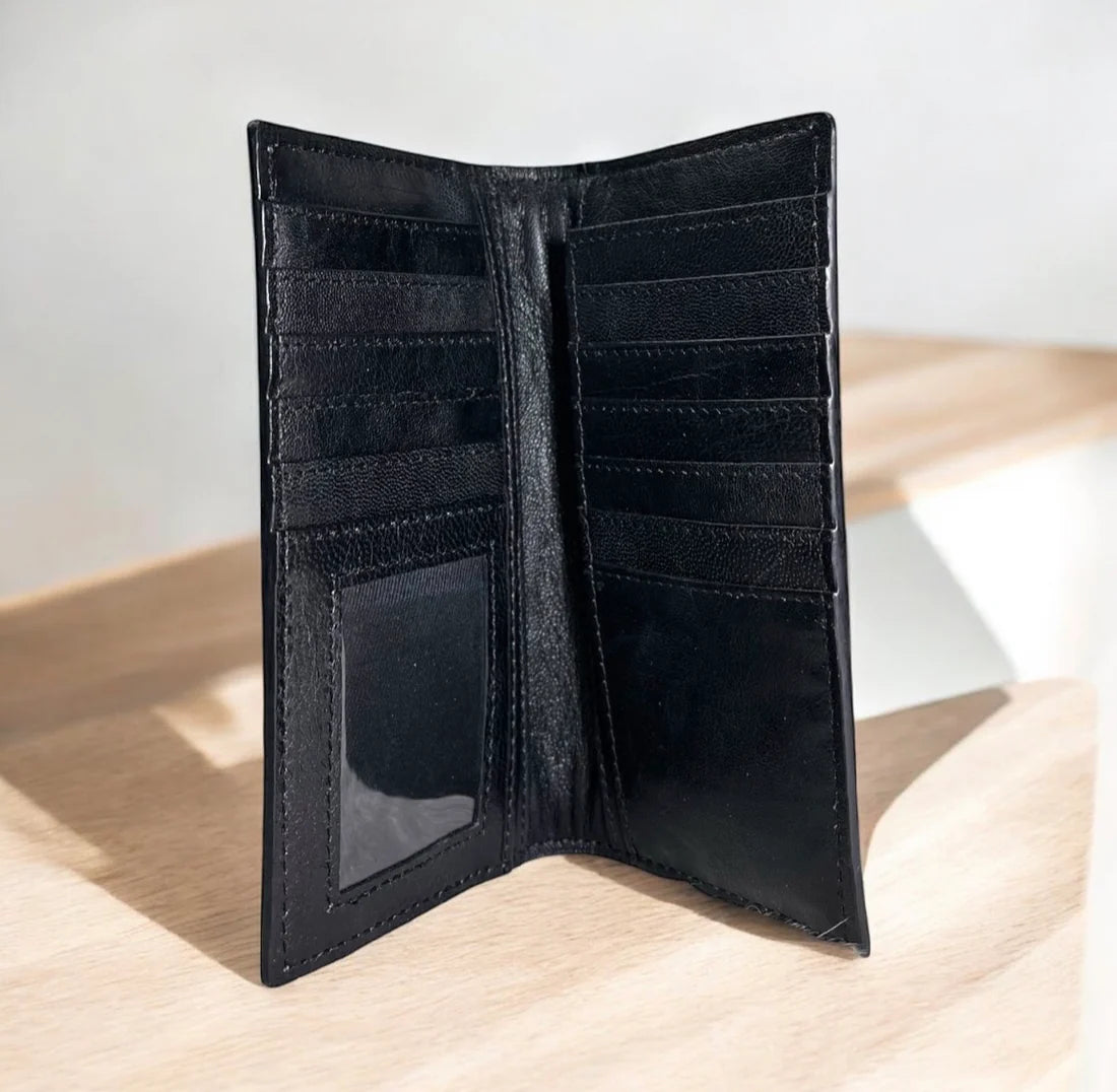 Tooled Leather Mens Wallet