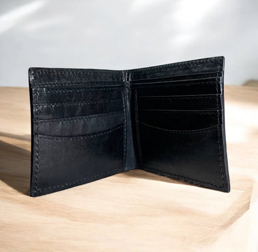 Men’s Bi Fold Tooled Leather Wallet