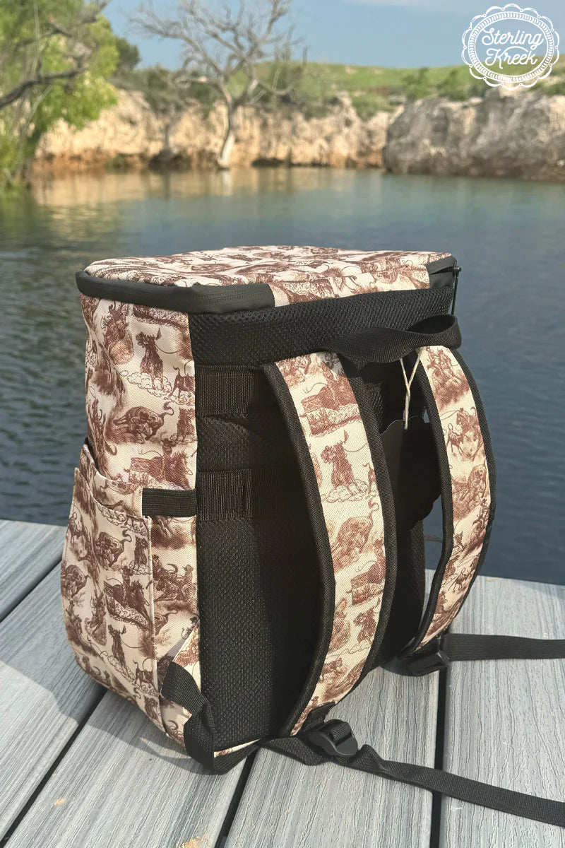 Tooled In 1883 Cooler Backpack