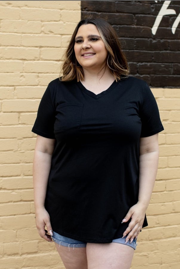 Short Sleeve Relaxed Fit Pocket Tee
