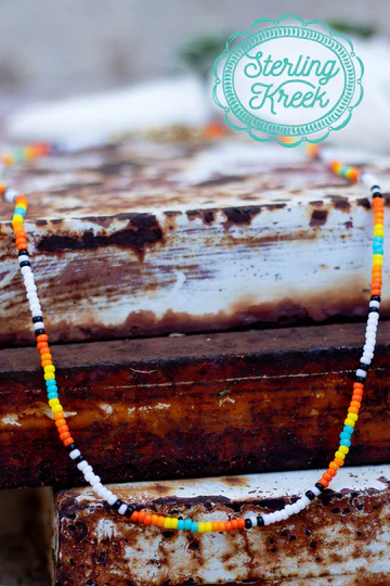 SAHARA SEED BEAD NECKLACE