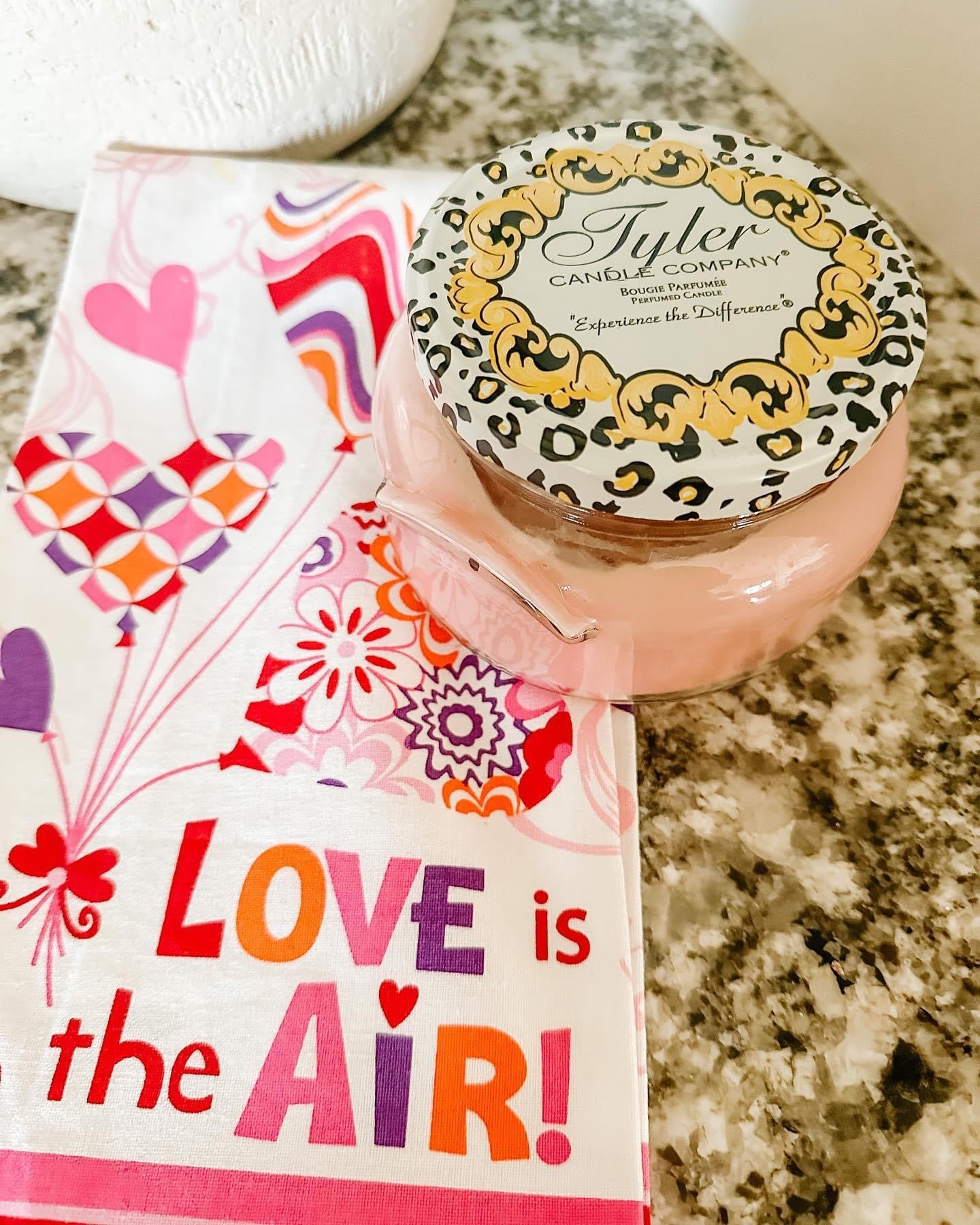 Tyler Signature Clear Candle - 22oz.