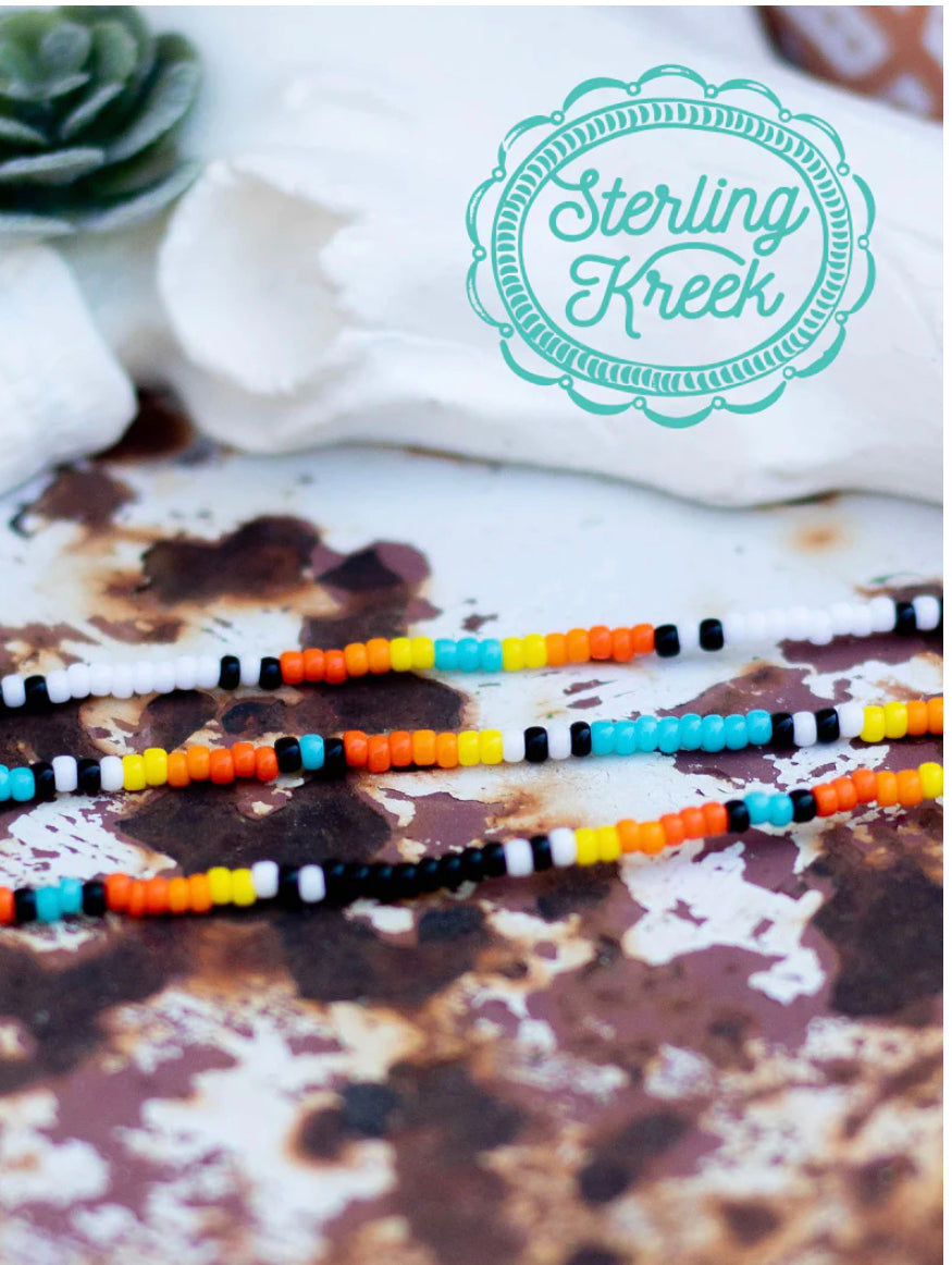 SAHARA SEED BEAD NECKLACE