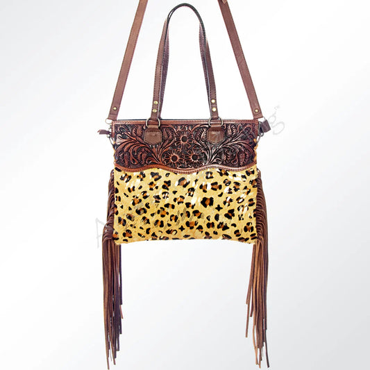 American Darling Leopard Messenger Bag