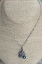 Barnyard Blossom cattle Tag Necklace