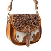 Goldrush Saddle Hand Tooled Bag