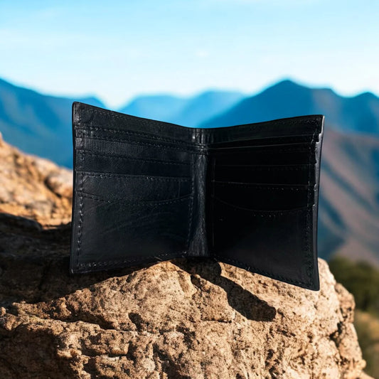 Ohio Tooled Leather Mens Wallet