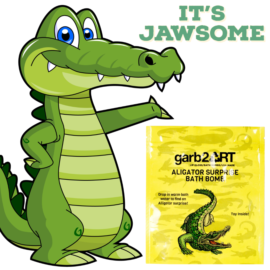 Alligator Surprise Bath Bomb
