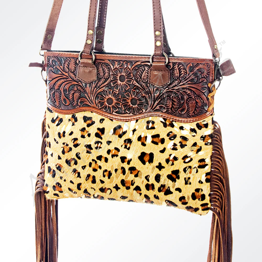 American Darling Leopard Messenger Bag
