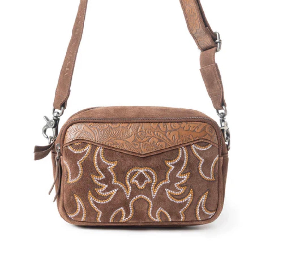 Marla Range Shoulder Bag - Brown