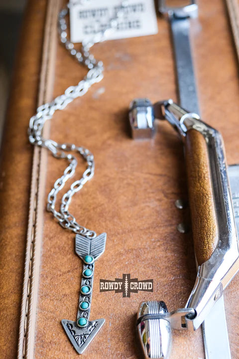 Crossed Arrows Necklace