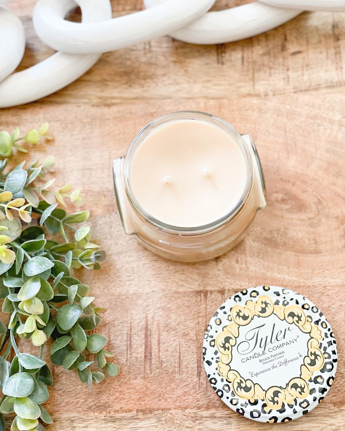 Tyler Signature Clear Candle - 22oz.