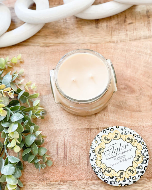Tyler Signature Clear Candle - 22oz.
